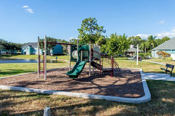 Outdoor playground area